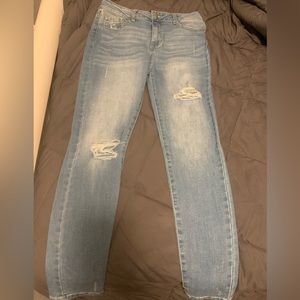 Light Blue Ripped Jeans